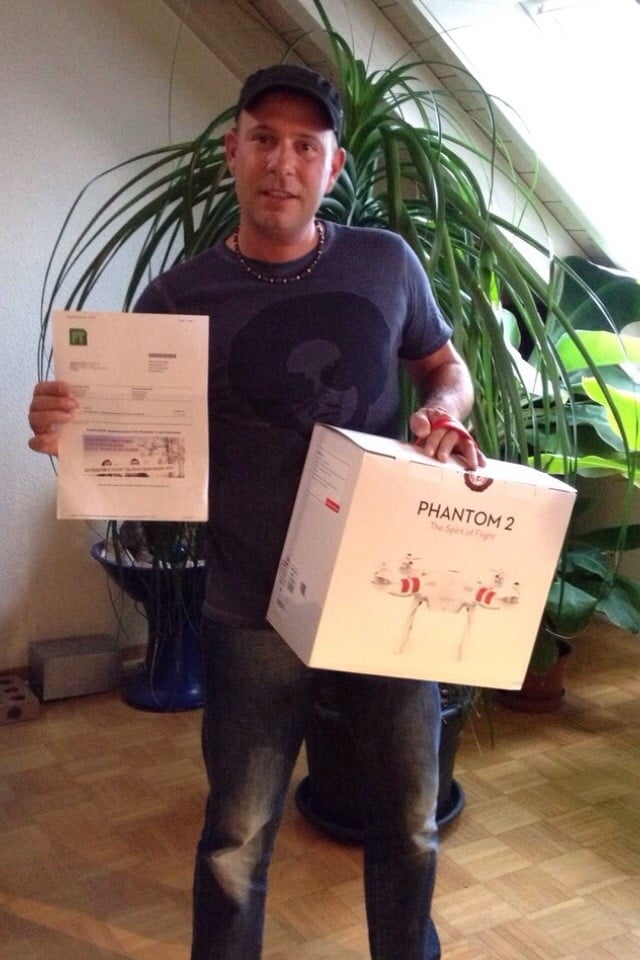 Winner 1. Contest: Swiss DJI Phantom Quadrokopter Stories