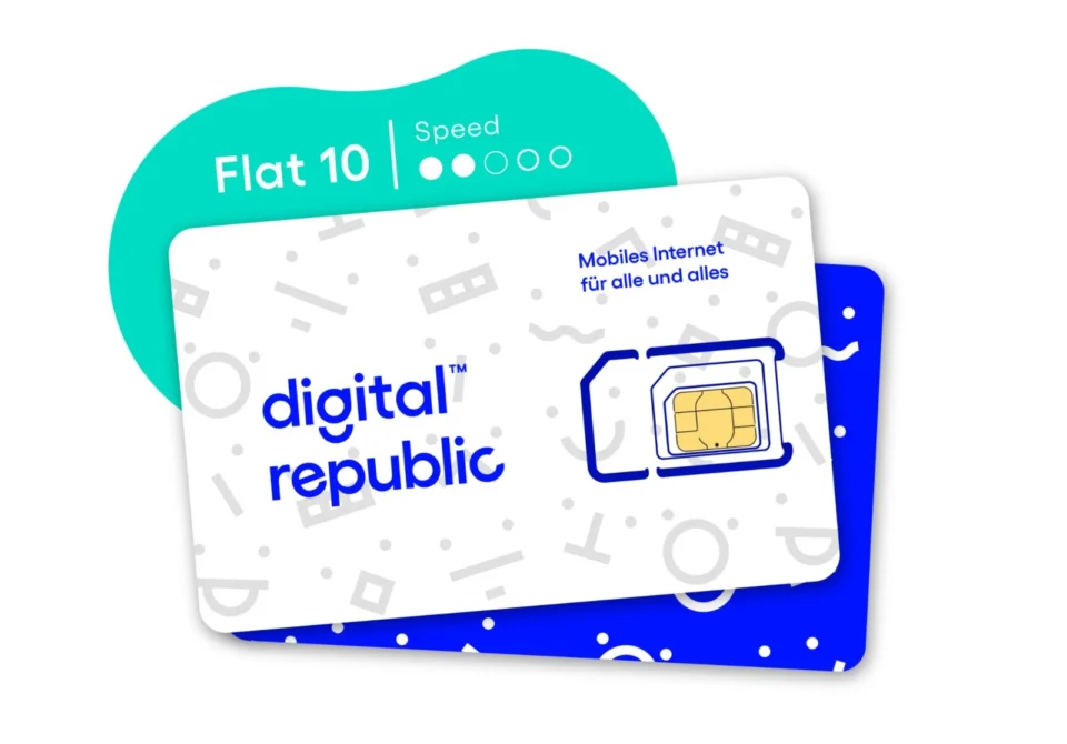 Digital Republic Flat 10 SIM-Karte – 365 Tage – Ansicht 1